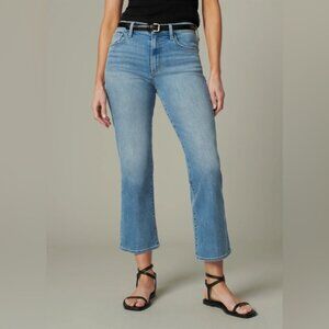 Light Blue Joe's Jeans the Callie High-rise Utility Cropped